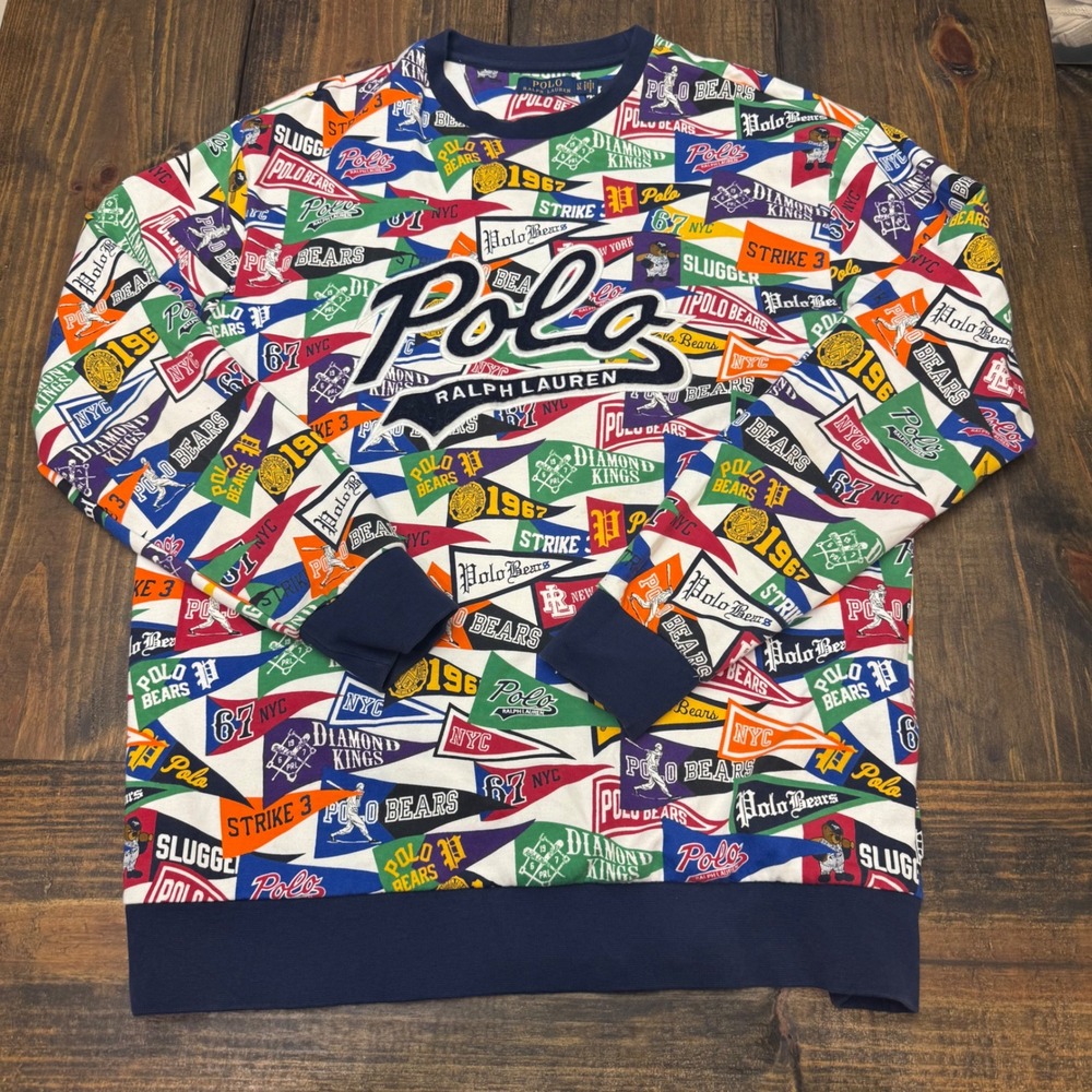 Polo by Ralph Lauren Colorful Logo Sweatshirt